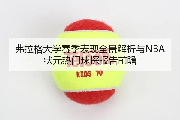 弗拉格大学赛季表现全景解析与NBA状元热门球探报告前瞻